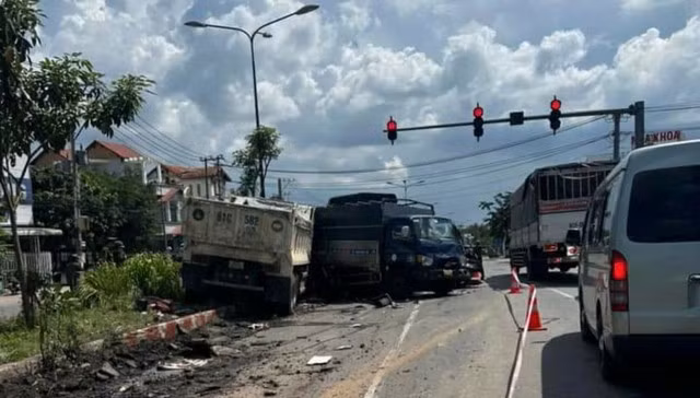 Hiện trường vụ tai nạn