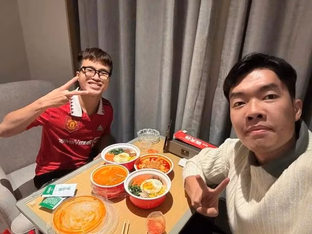 Đôi bạn thân Lê Đức Phát (phải) cùng Nguyễn Hải Đăng chạm trán ở giải cầu lông Malaysia Masters 2025