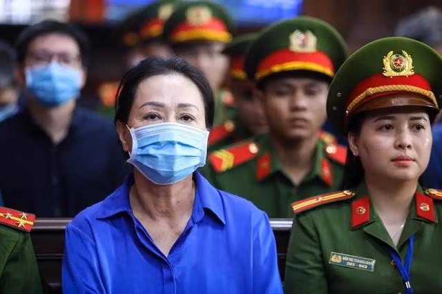 Trương Mỹ Lan tại phiên tòa sơ thẩm Vạn Thịnh Phát giai đoạn 2