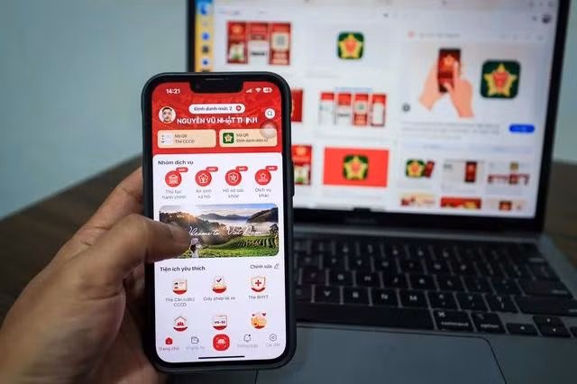 Đối tượng giả danh công an hướng dẫn người dân cài đặt VNeID, định danh điện tử mức 1, mức 2