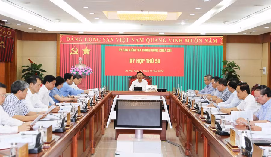 Kỳ họp thứ 50 của UBKT T.Ư