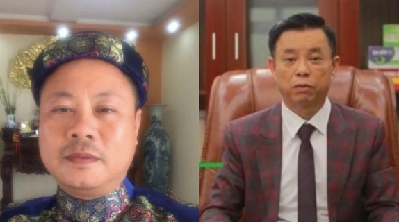 Các bị can Nguyễn Mạnh Quyền (trái) và Phạm Văn Cách. Ảnh: Bộ Công an Các bị can Nguyễn Mạnh Quyền (trái) và Phạm Văn Cách. Ảnh: Bộ Công an