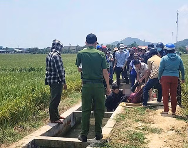 Hiện trường phát hiện thi thể bà N.T.T.. Ảnh: A. Hòa.