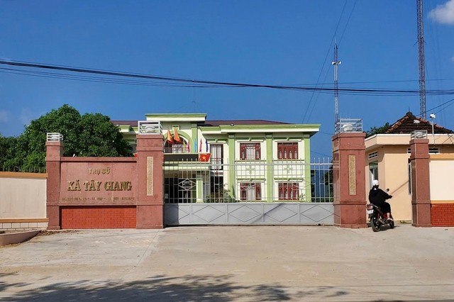 Trụ sở UBND xã Tây Giang (H.Tây Sơn, Bình Định) Trụ sở UBND xã Tây Giang (H.Tây Sơn, Bình Định)