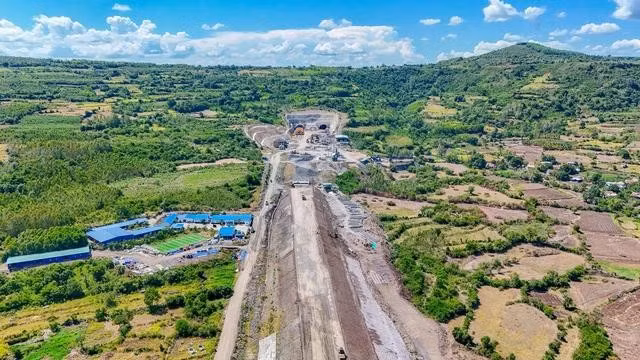 Toàn cảnh phía nam hầm Tuy An