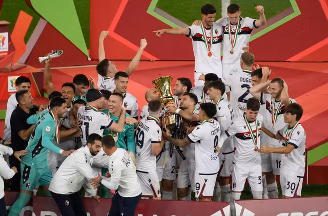 Bologna có danh hiệu đầu tiên sau 51 năm