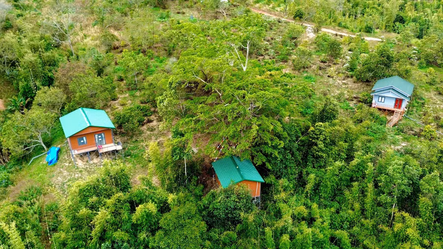 Các tịnh thất xây dựng trên đất nông nghiệp