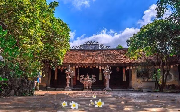 Cụm di tích đình-chùa Hiến, vốn rất thu hút khách du lịch. (Nguồn: Vietnam+)