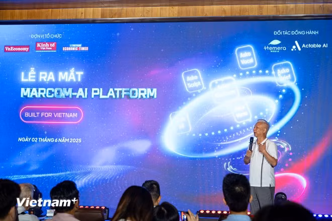 Ông Đào Quang Bính - Chủ tịch Hội đồng trị sự, Tổng Thư ký toà soạn VnEconomy. (Ảnh: Minh Sơn/Vietnam+)