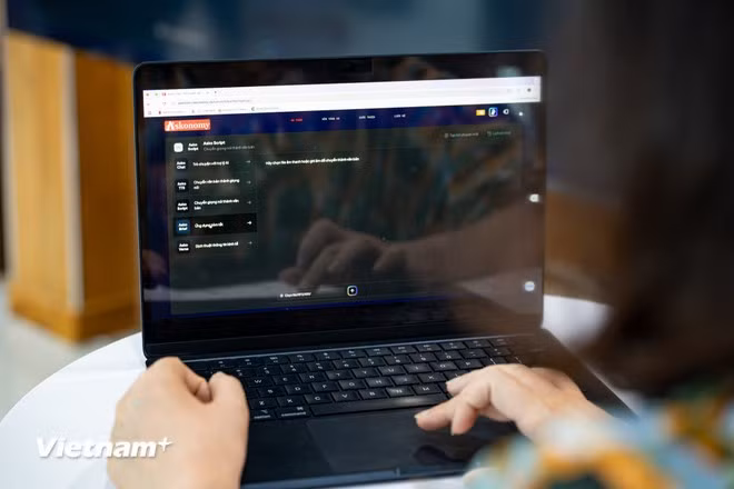 Những tính năng của Asko Platform. (Ảnh: Minh Sơn/Vietnam+)