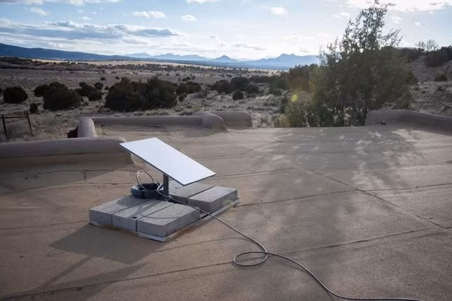 Một vệ tinh Starlink do Tập đoàn SpaceX của tỉ phú công nghệ Mỹ Elon Musk phát triển. Ảnh: Bloomberg