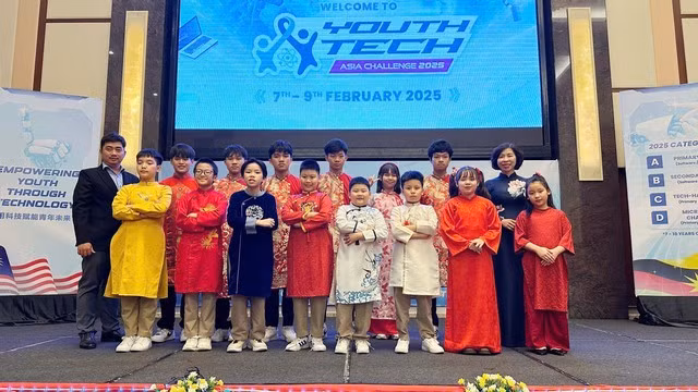 Học sinh Việt Nam đạt 2 huy chương vàng, 2 huy chương bạc