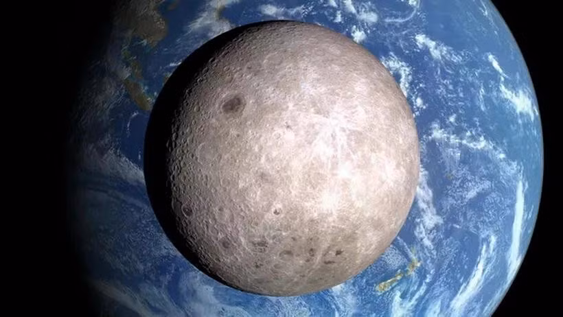 Mặt Trăng và Trái Đất. (Nguồn: NASA)