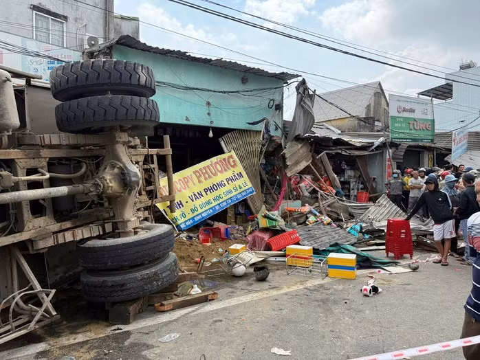 Hiện trường vụ tai nạn