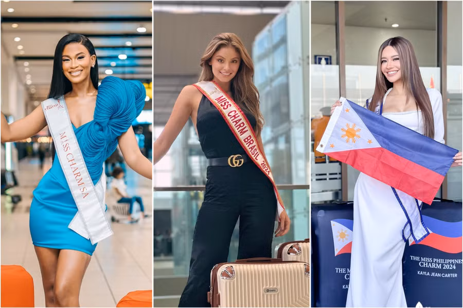 Loạt ứng cử viên từ Nam Phi, Brazil, Philippines, Ấn Độ, El Salvado, Mỹ, Nhật Bản, Indonesia, Albania, Zambia… cũng đã có mặt tại Việt Nam. Trong gần 2 tuần tới, 37 thí sinh sẽ trải qua nhiều hoạt động thuộc khuôn khổ cuộc thi trước khi bước vào vòng chung kết dự kiến diễn ra ngày 21.12