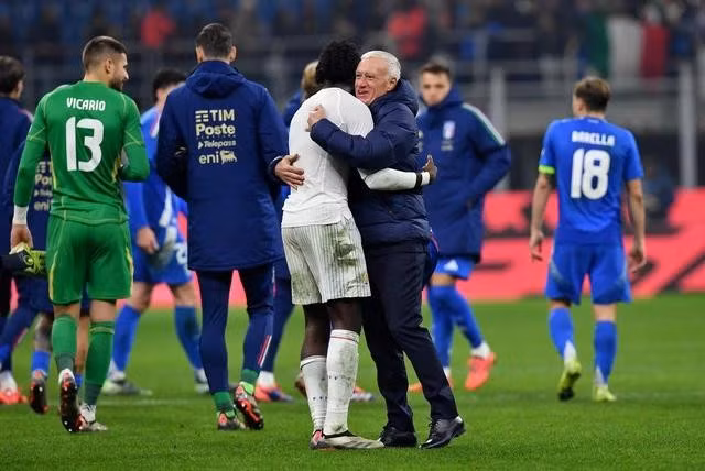 Đội tuyển Pháp của HLV Didier Deschamps sẽ gặp Croatia