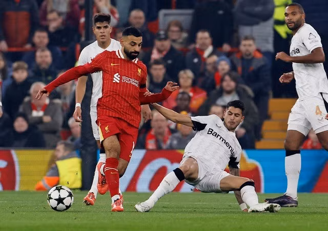 Mohamed Salah không qua nổi hàng thủ Leverkusen