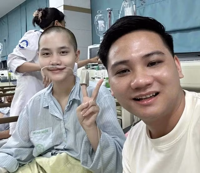 Anh Chiến là chỗ dựa tinh thần vững chắc cho chị Trang