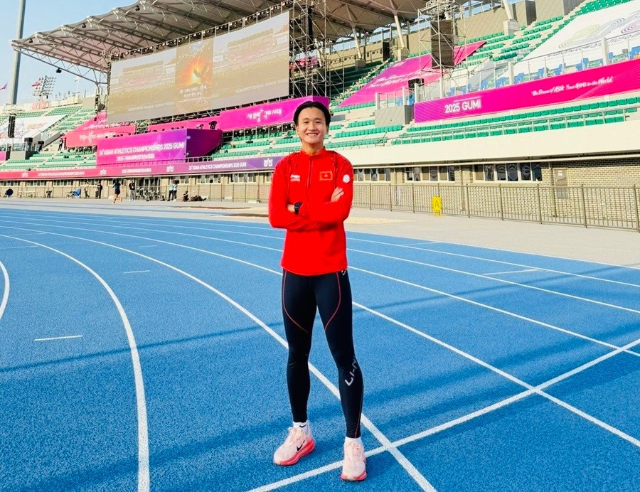 Nhi Yến đã giành tấm HCĐ để đời cho mình tại giải vô địch châu Á 2025. Ảnh: NHI YẾN Nhi Yến đã giành tấm HCĐ để đời cho mình tại giải vô địch châu Á 2025. Ảnh: NHI YẾN