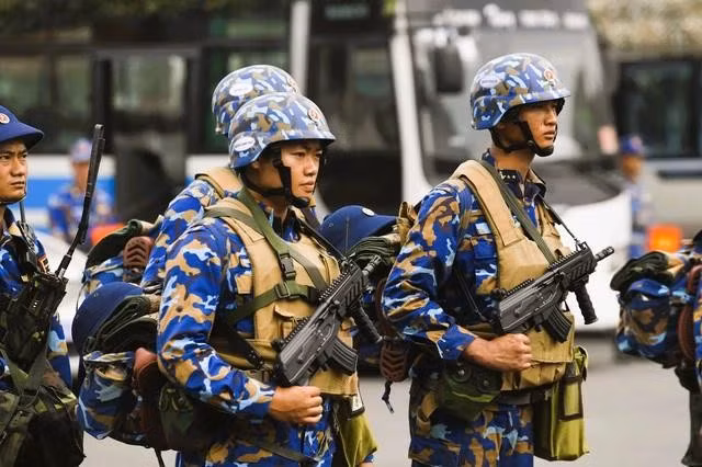 STV-022 trang bị cho lực lượng trinh sát của hải quân đánh bộ Lữ đoàn 147 (Vùng 1 Hải quân)