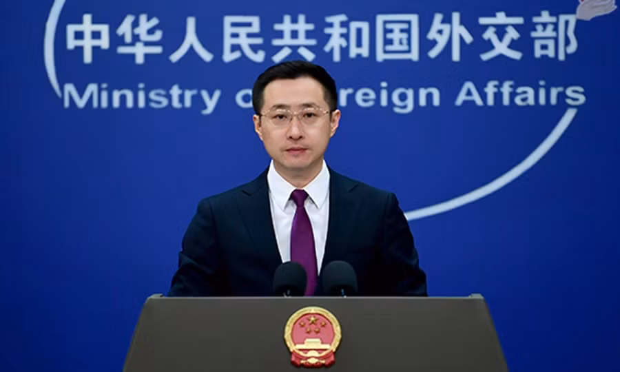 Người phát ngôn Bộ Ngoại giao Trung Quốc Lin Jian. Ảnh: Global Times