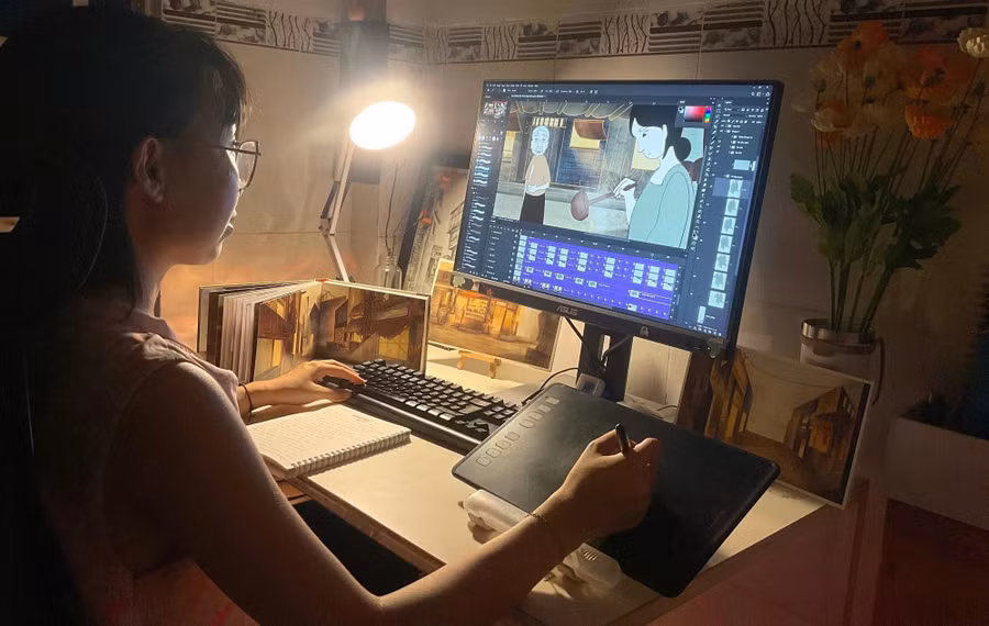 Dù làm phim một mình, nhưng Thư vẫn tạo nên điều kỳ diệu