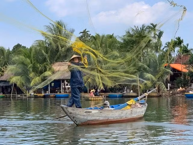 Bức ảnh cô chụp tại Hội An