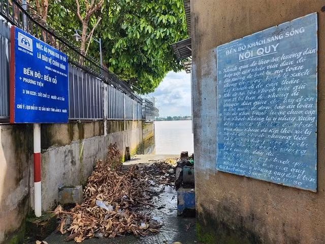 Bến đò Bến Gỗ (P.Long Bình, Thủ Đức) nằm trong di chỉ khảo cổ 3.500 năm trước đã ngưng hoạt động từ năm ngoái