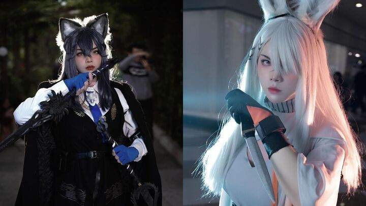 Không chỉ gây ấn tượng bởi loạt nhân vật nữ tính, Thuận còn cosplay những nhân vật cá tính, mạnh mẽ rất hiệu quả. Không chỉ gây ấn tượng bởi loạt nhân vật nữ tính, Thuận còn cosplay những nhân vật cá tính, mạnh mẽ rất hiệu quả.