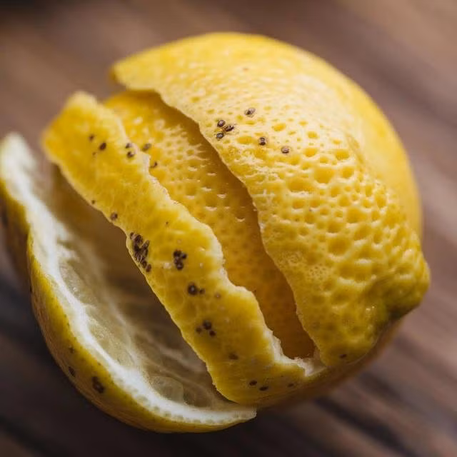 Vỏ chanh cung cấp một lượng đáng kể chất xơ, canxi, kali và vitamin C