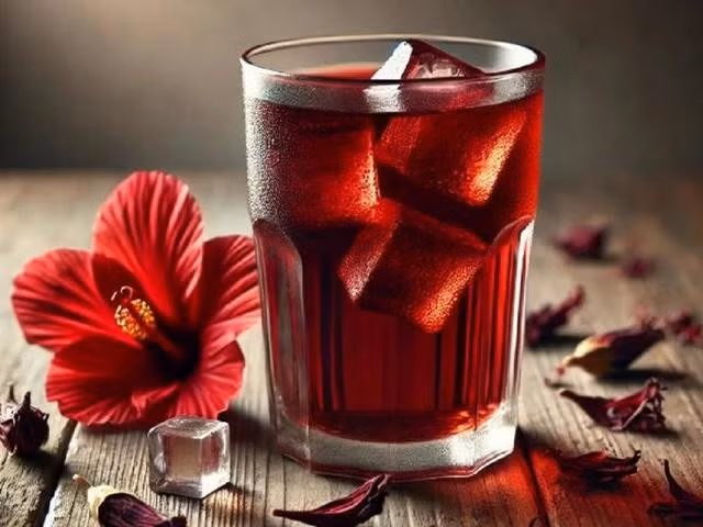 Trà dâm bụt có vị chua nhẹ, thanh mát và chứa nhiều dưỡng chất có lợi