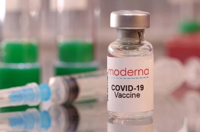 Vắc xin Covid-19 của Moderna. Ảnh: REUTERS vac-cin.jpg