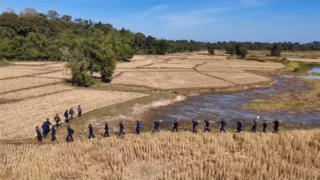 Người lính Đội quy tập 584 vượt nhiều khó khăn để đi tìm hài cốt liệt sĩ trên đất bạn Lào