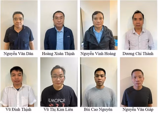 Các bị can bị khởi tố