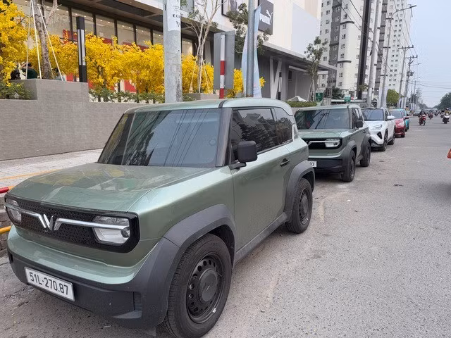 Xe ô tô điện chạy pin tiếp tục được miễn lệ phí trước bạ lần đầu đến năm 2027. Ảnh: Nguyễn Hải