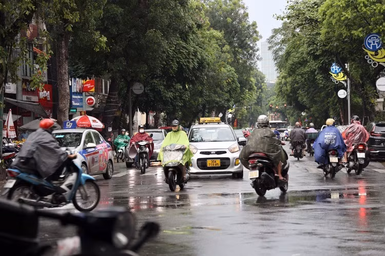 Bắc bộ và Bắc Trung bộ có mưa rào và dông, có nơi mưa to
