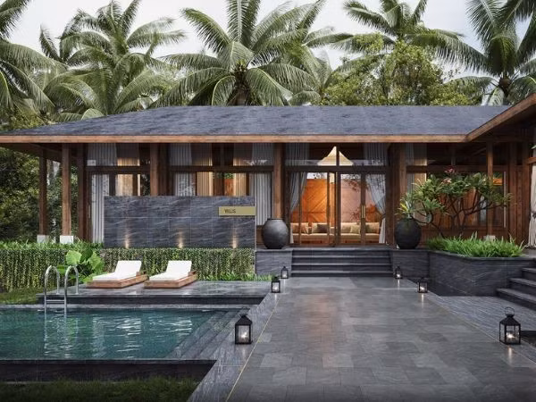 Sử dụng chủ yếu là các vật liệu quen thuộc sẵn có ở địa phương.