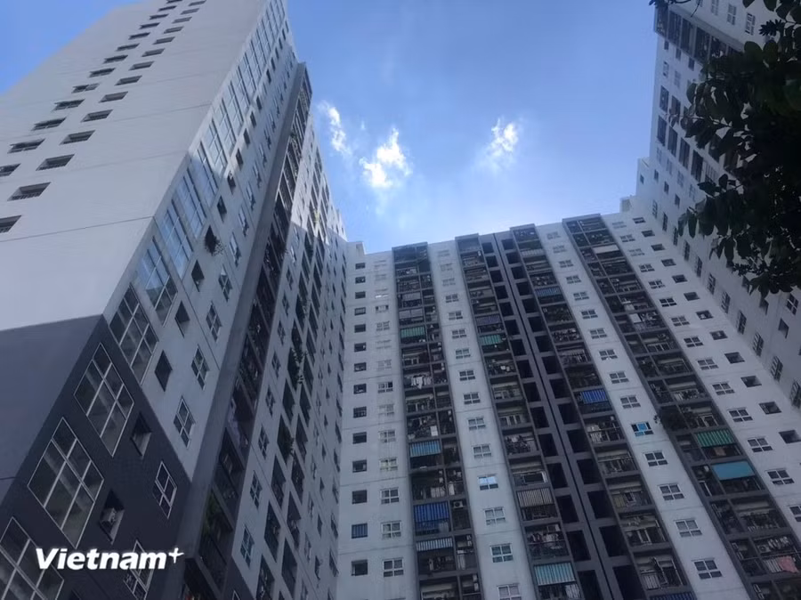 Một dự án nhà ở xã hội ở Hà Nội. (Nguồn: Vietnam+)