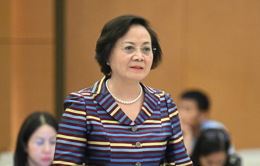Bộ trưởng Bộ Nội vụ Phạm Thị Thanh Trà. Ảnh GIA HÂN. Nguồn TTO bo-truong-bo-noi-vu-pham-thi-thanh-tra-anh-gia-han-nguon-tto.jpg