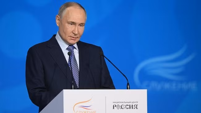 Tổng thống Nga Vladimir Putin. Ảnh: Sputnik