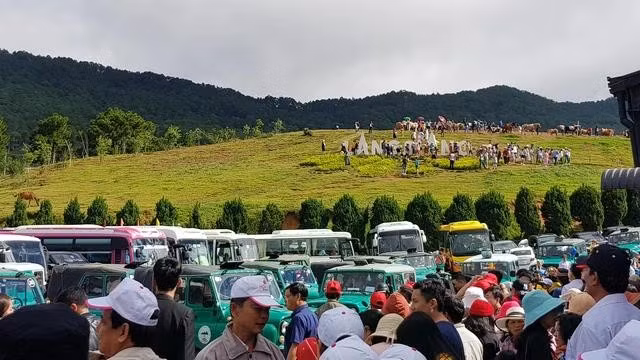 Núi Lang Biang, H.Lạc Dương, điểm du lịch thu hút đông đảo du khách