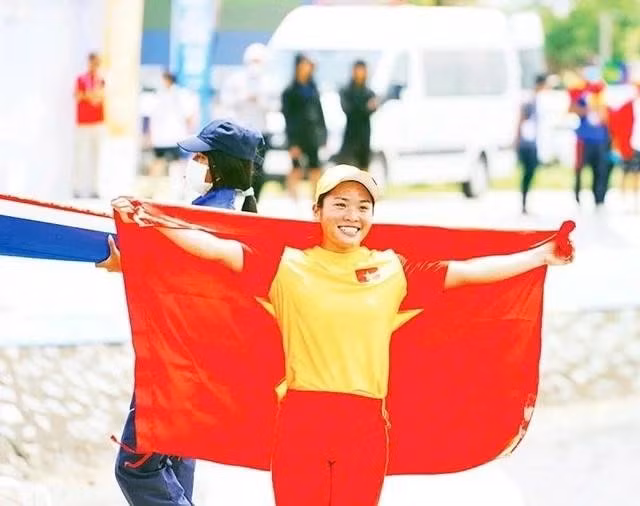 Nguyễn Thị Hương và các đồng đội đang tranh tài tại giải vô địch châu Á 2025 diễn ra ở Trung Quốc