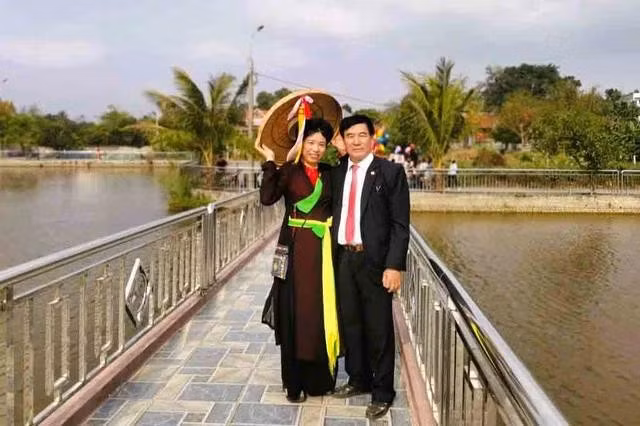 “Chị hai quan họ” Lê Thu Thủy và cựu chiến binh Hà Đăng Ninh