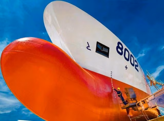 Duy tu bảo dưỡng tàu 8002