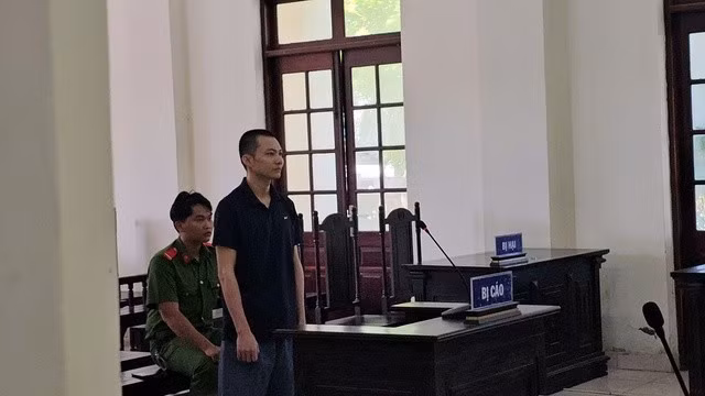 Bị cáo Lê Thanh Nhất Nguyên