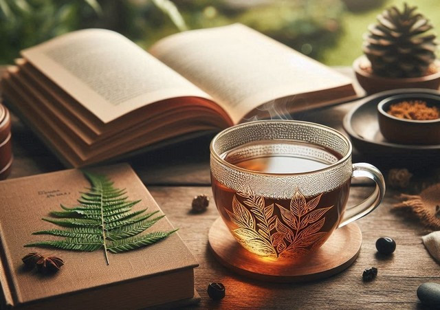 Trà đen là loại trà trải qua quá trình oxy hóa hoàn toàn, có màu sậm đặc trưng và nồng độ caffeine cao - Minh họa AI: Thu Anh Trà đen là loại trà trải qua quá trình oxy hóa hoàn toàn, có màu sậm đặc trưng và nồng độ caffeine cao - Minh họa AI: Thu Anh