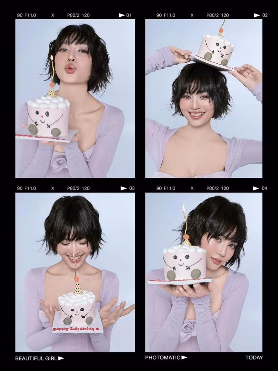 Bộ ảnh mừng tuổi mới của Ninh Dương Lan Ngọc