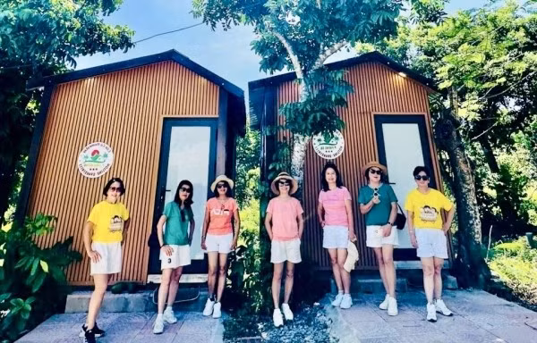 Homestay ở Cồn Cỏ.