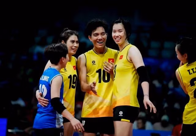 Đội tuyển bóng chuyền nữ Việt Nam tiến bộ vượt bậc