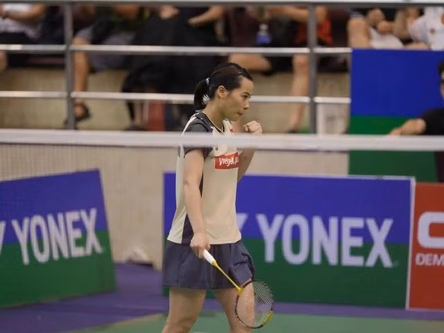 Nguyễn Thùy Linh thi đấu đầy phát huy bản lĩnh ở ván đấu quyết định trước Line Christophersen